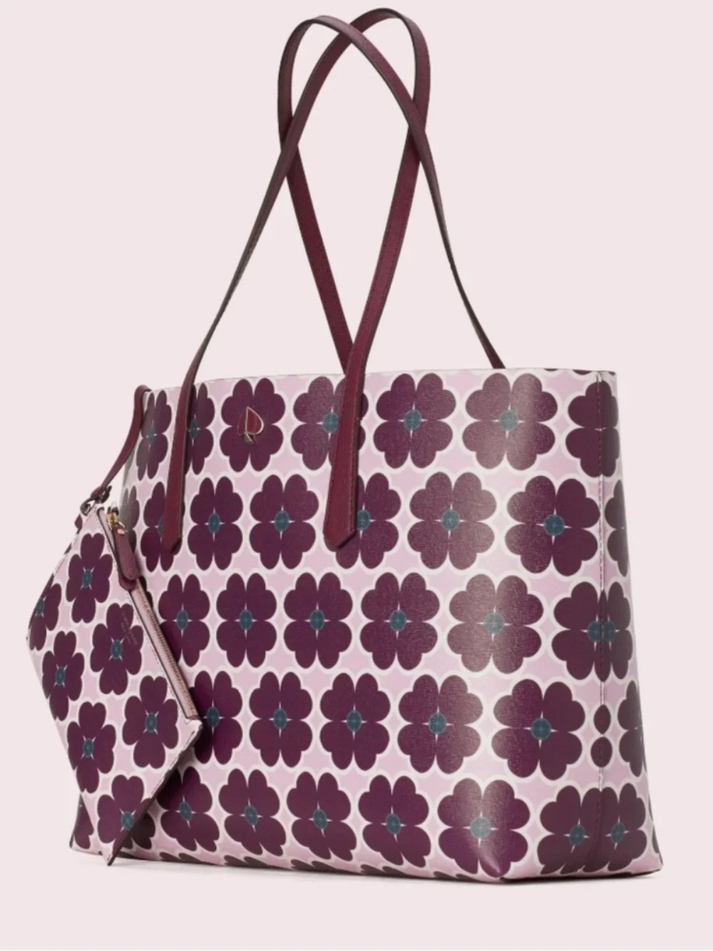 Kate Spade Molly Graphic Clover Large Tote